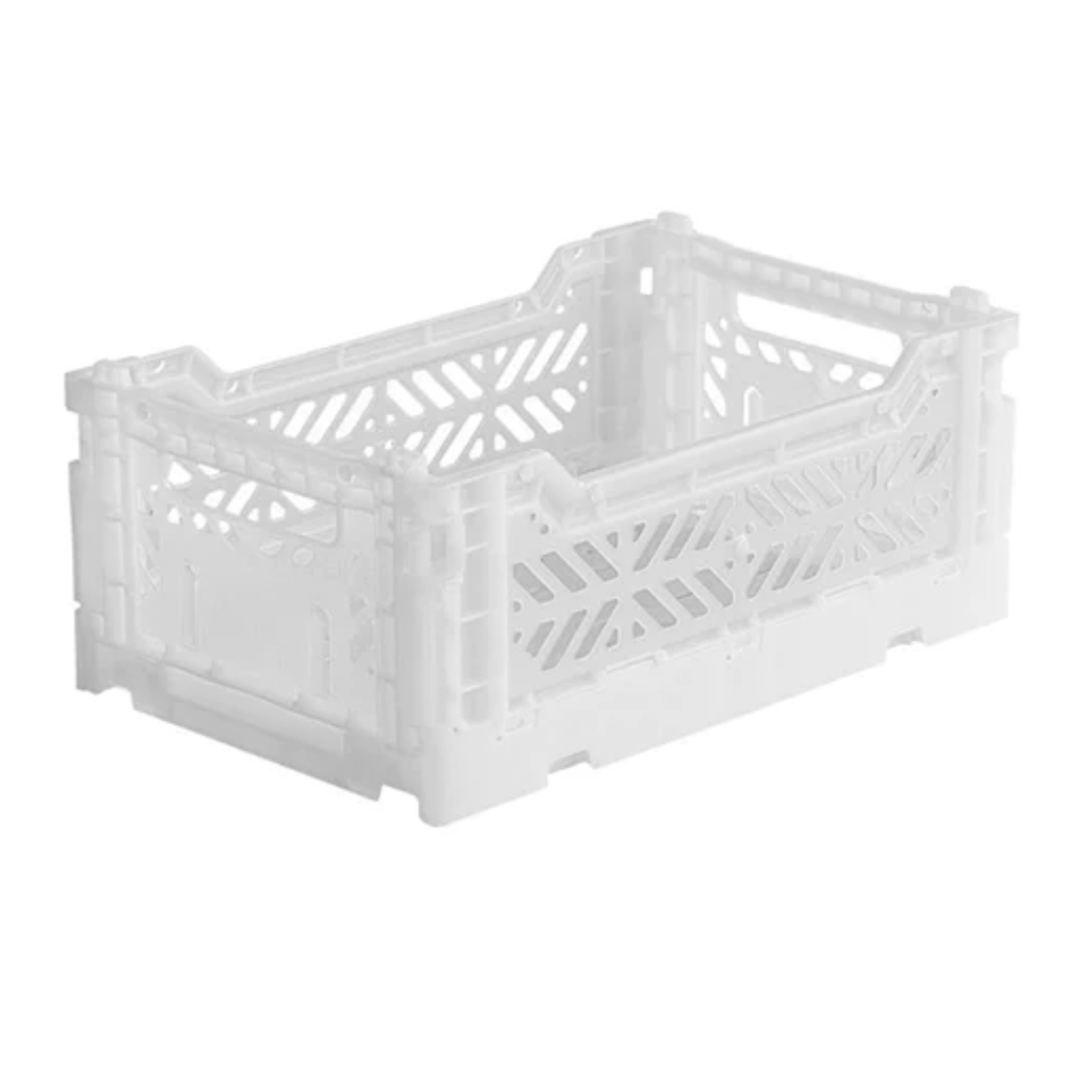 Folding Crates White