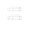Cubiko Shower Bins (Set of 2)