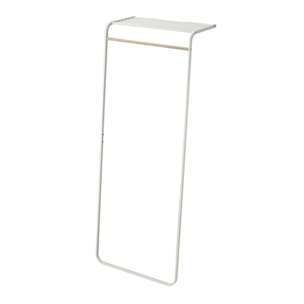 TOWER Leaning Shelf with Coat Hanger