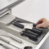 DrawerStore 2-Tier Compact Knife Organizer