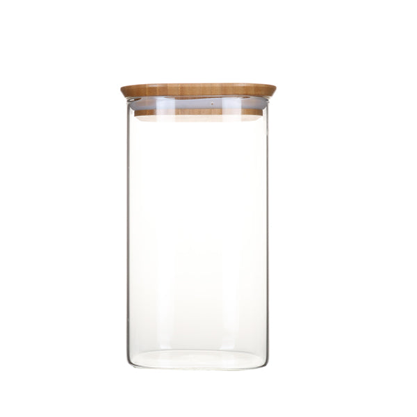 SQUARE Glass Jars