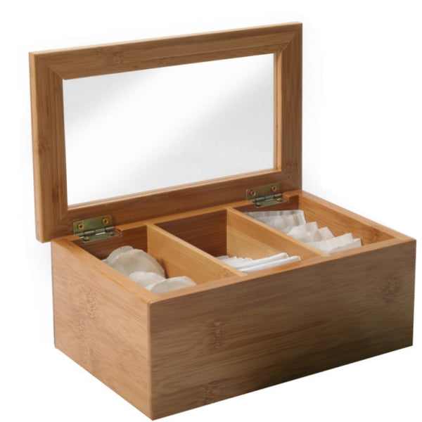 Bamboo Tea Storage Box