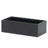 Black Bamboo Slim Rectangular Organizer