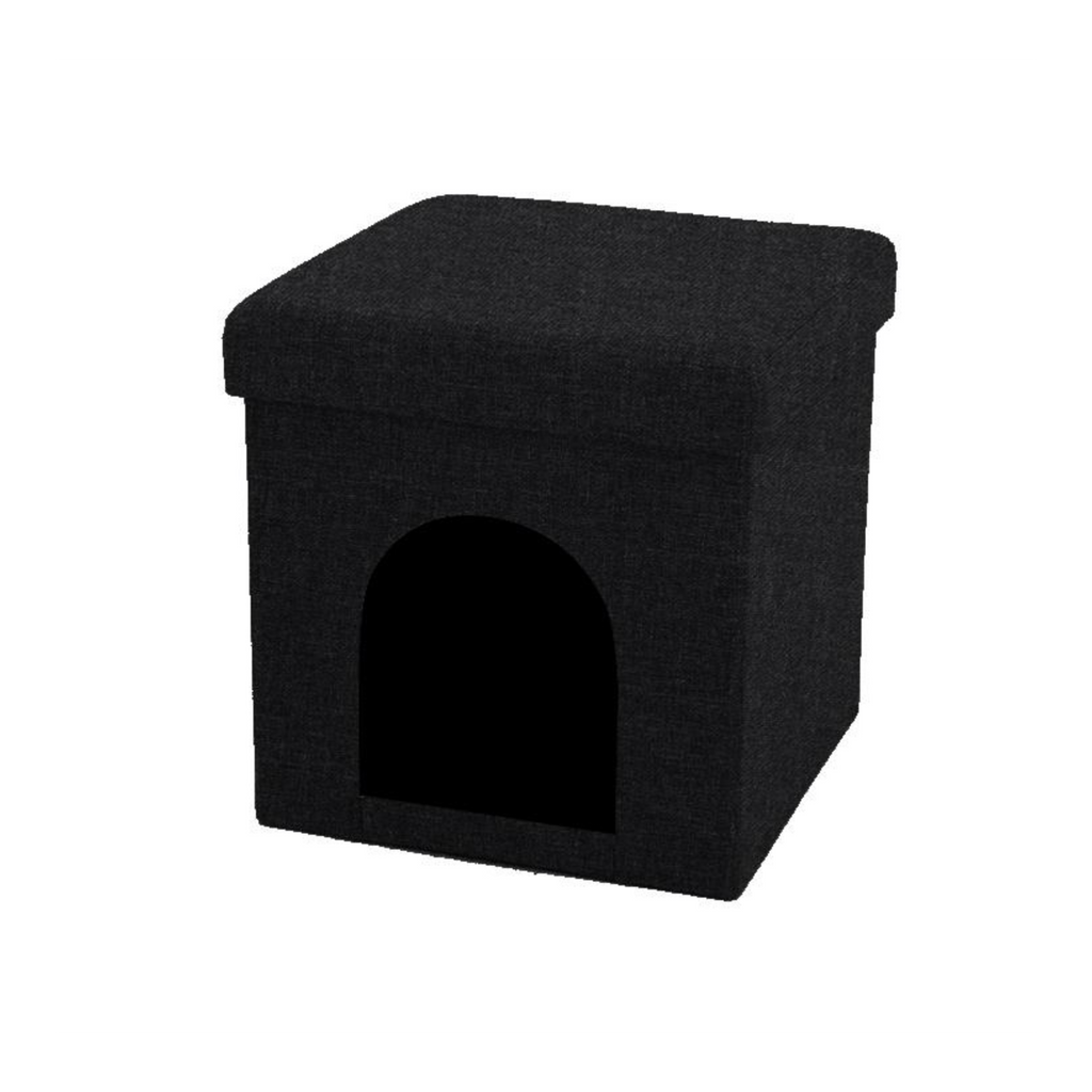 Folding Ottoman with Pet Bed