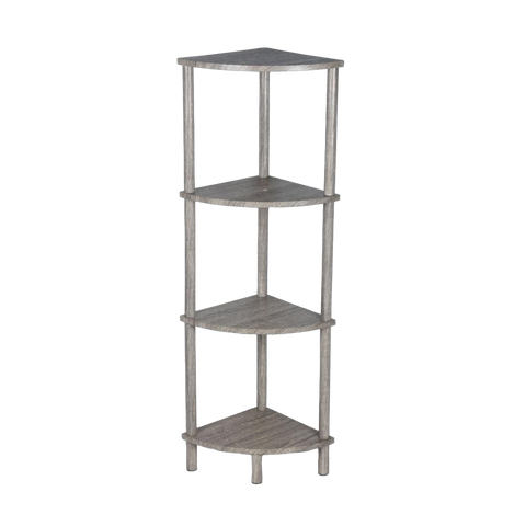 4 Tier Corner MDF Shelf