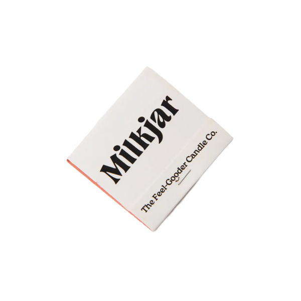 Milk Jar Matchbook