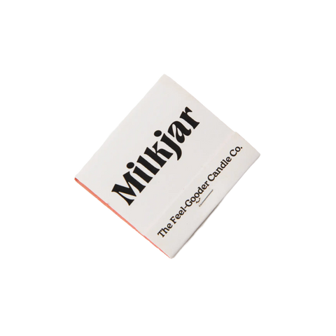 Milk Jar Matchbook