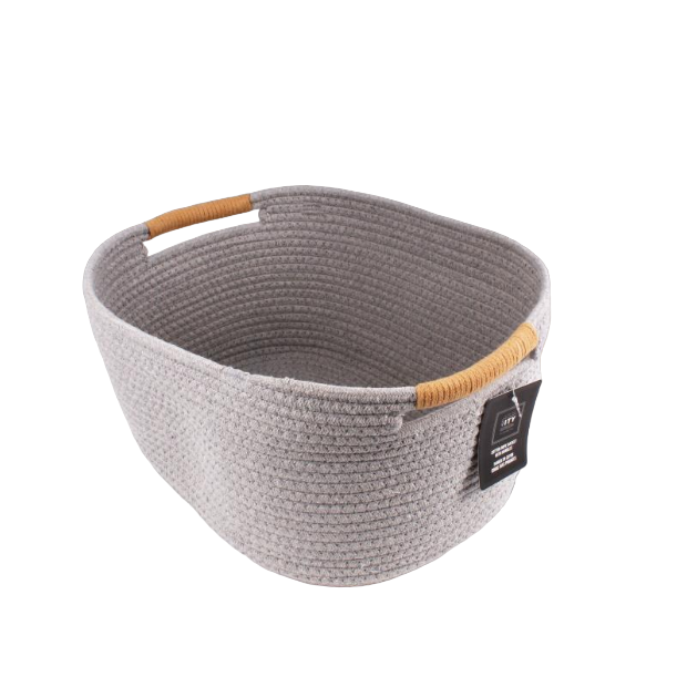 Cotton Rope Basket with Handles
