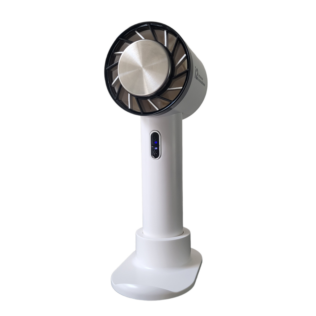 Portable Hand Fan with Cooling Plate