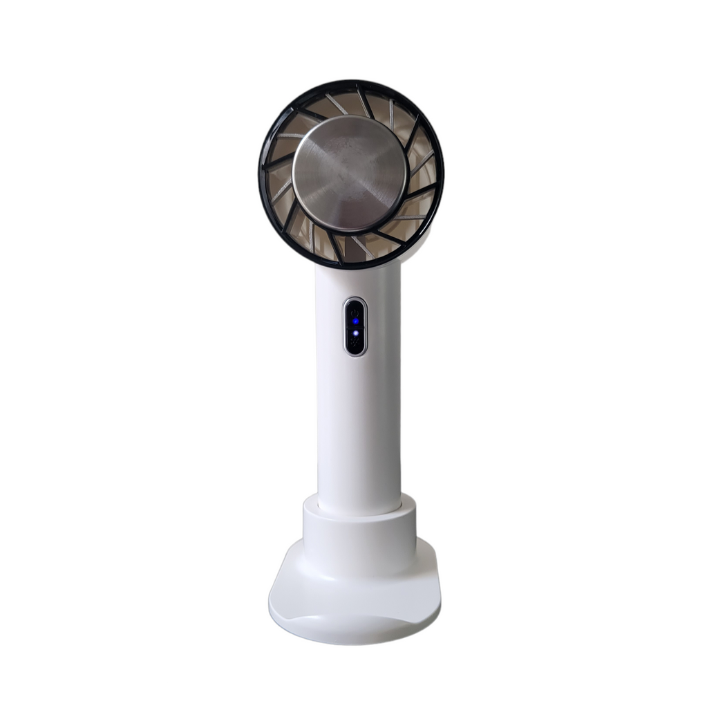 Portable Hand Fan with Cooling Plate
