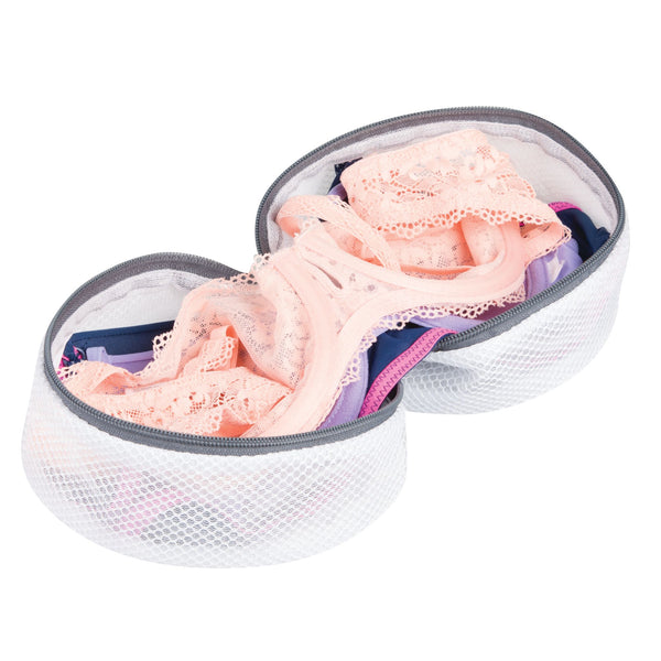 Bra Wash Bag (2pc set) White