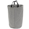 Grey Polyester Round Basket