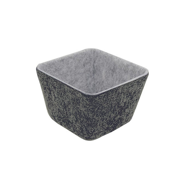2 Tone Square Felt Basket