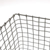 Grey Wire Rectangular Basket