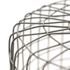 Grey Wire Round Basket