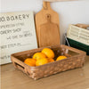 Brown Woodchip Tray