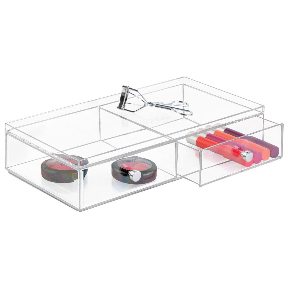 Clarity 2 Drawer Wide Vanity Organizer