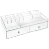Vanity Organizer | 2 Drawer Clear
