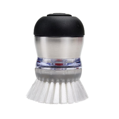 STEEL Soap Squirting Palm Brush