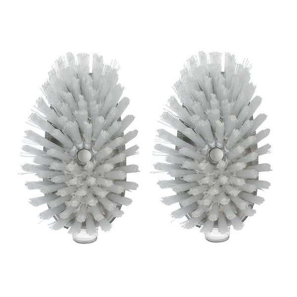 Dish Cleaning Soap Dispensing Brush Refills for OXO Dish Brush - 8 Pack  Brush Head Replacement for Scrubber (Grey)