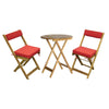 Acacia Wood Bistro Set of 3