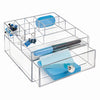 Clarity Cosmetic Organizer With Drawer