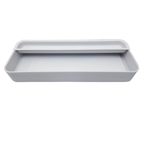 Drawer Organizer with Tray Grey