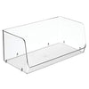 Stacking Organizer Bin | Wide Open Front