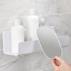 EasyStore Large Shower Caddy & Mirror