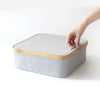 KIM Storage Box with lid 4 sections
