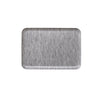 Linen Tray Grey White Stripe