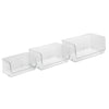 Stacking Organizer Bin | Wide Open Front
