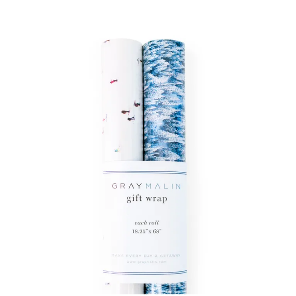 Gray Malin The Snow Holiday Gift Wrap Set