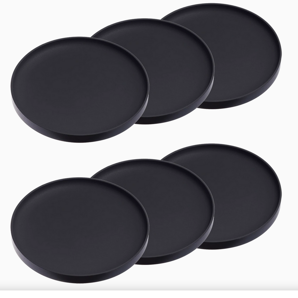 TOWER Silicone Coasters (Set of 6) - Round