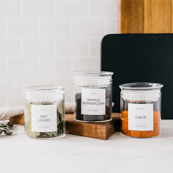 Modern Spice Labels