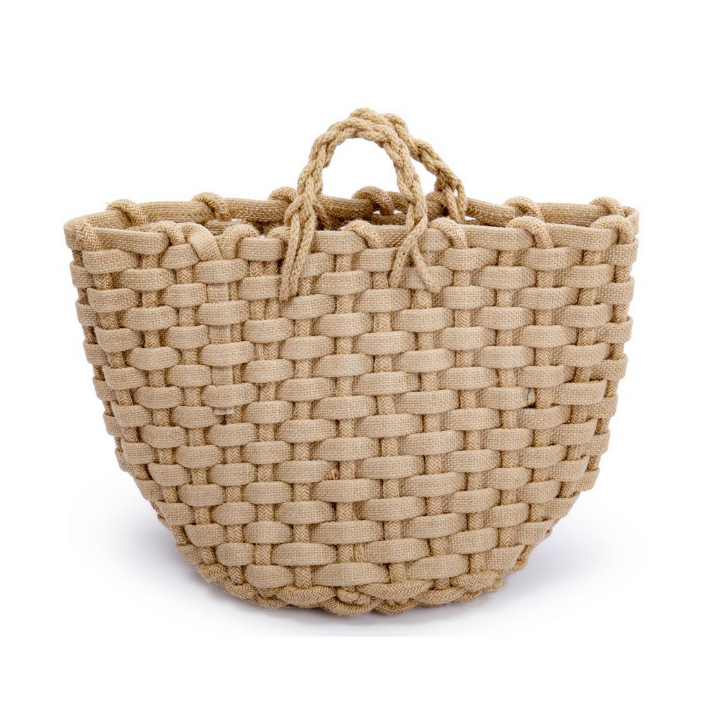Chunky Jute Woven Basket