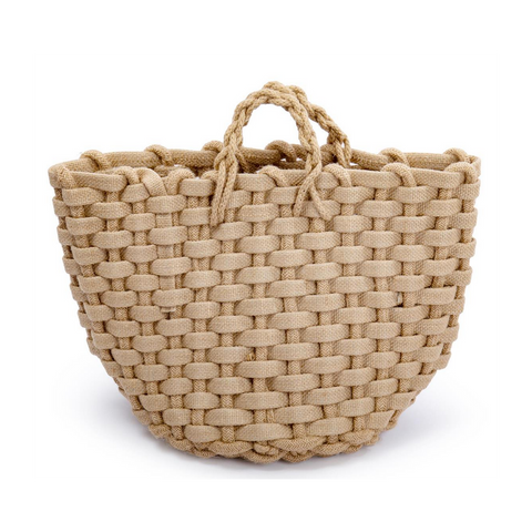 Chunky Jute Woven Basket