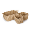 Chunky Jute Woven Baskets