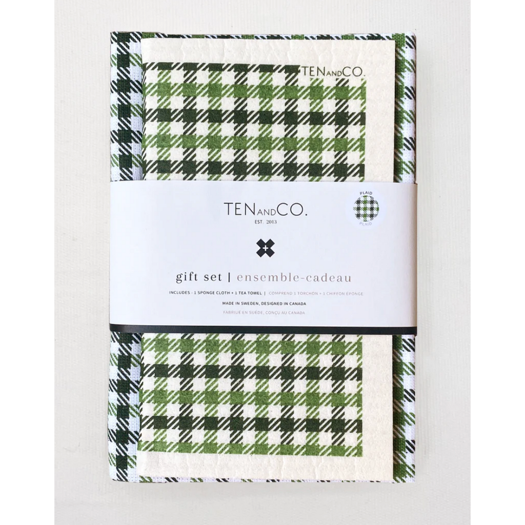 Gift Set (Tea Towel/Sponge Cloth)