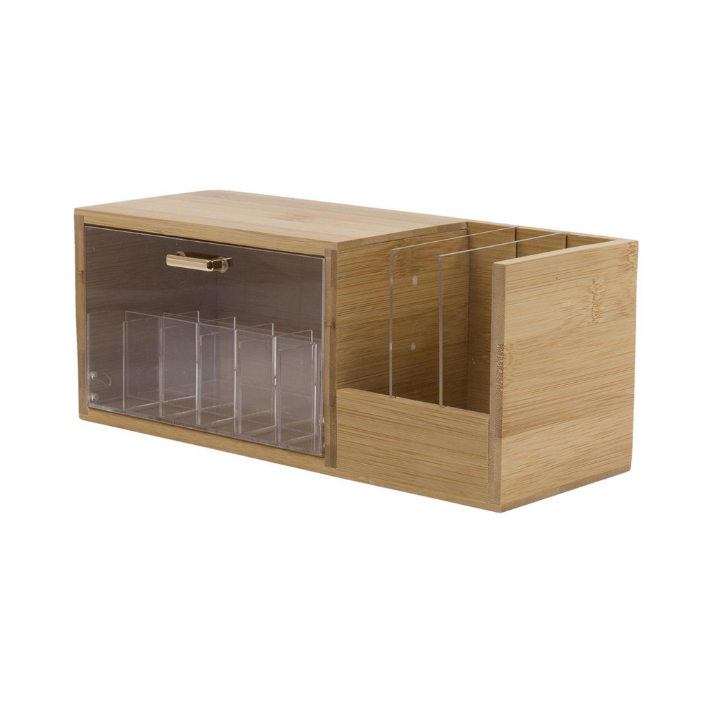 Bamboo Cosmetic Storage