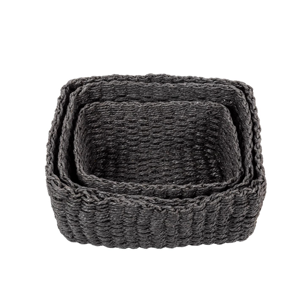 Paper Rope Storage Basket