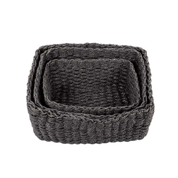 Paper Rope Storage Basket