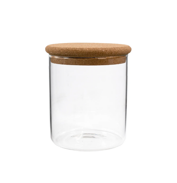 Glass Jars with Cork Lid