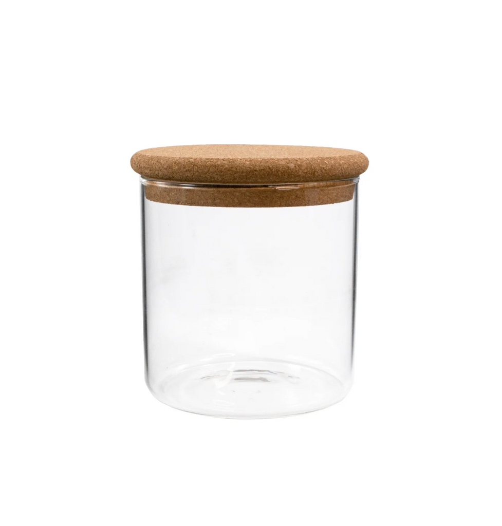 Glass Jars with Cork Lid
