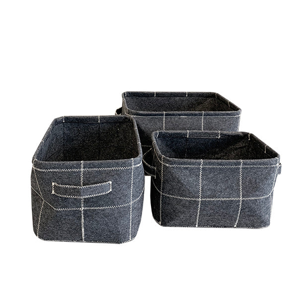 Stitch Felt Basket