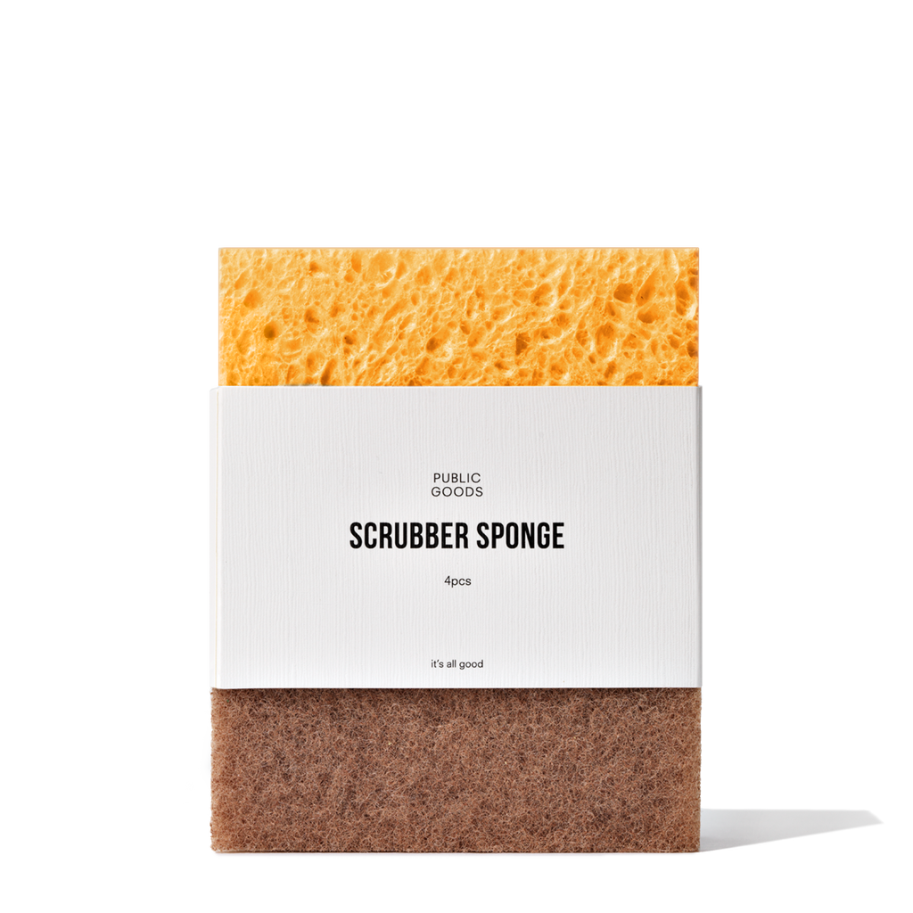 Walnut Scrubber Sponge