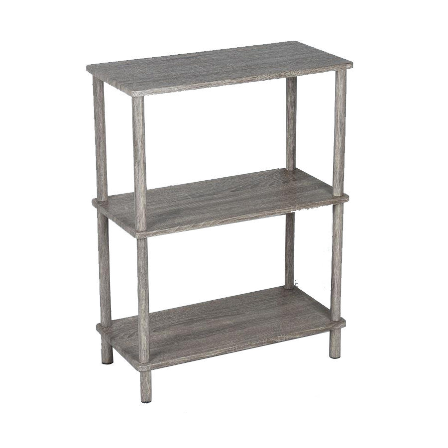 3 Tier MDF Rectangular Storage Shelf